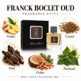 Franck Boclet Oud by Franck Boclet 3.4 Oz Eau De Parfum Spray for Men