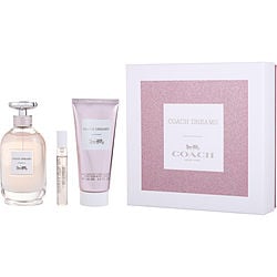 Coach Dreams 3Pcset 3 Oz Eau De Parfum Spray / 3.4 Oz Bl / 7.5Ml Eau De Parfum Spray By Coach For Women
