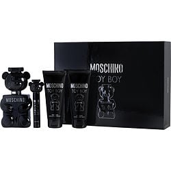 Moschino Moschino Toy Boy 4 Pc Set Eau De Parfum Spray 3.4, Sg 3.4, As 3.4, Spray 0.3 Oz Cologne