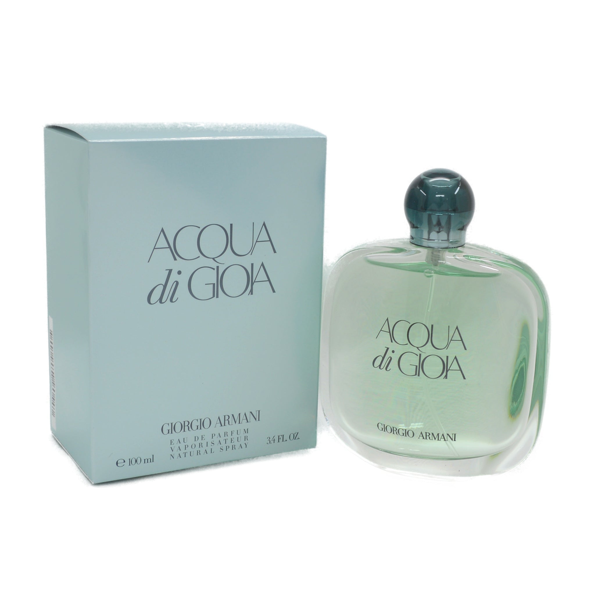 Acqua Di Gioia by Giorgio Armani 3.3 Oz Eau De Parfum for Women front product image (UPC 3605521172525)