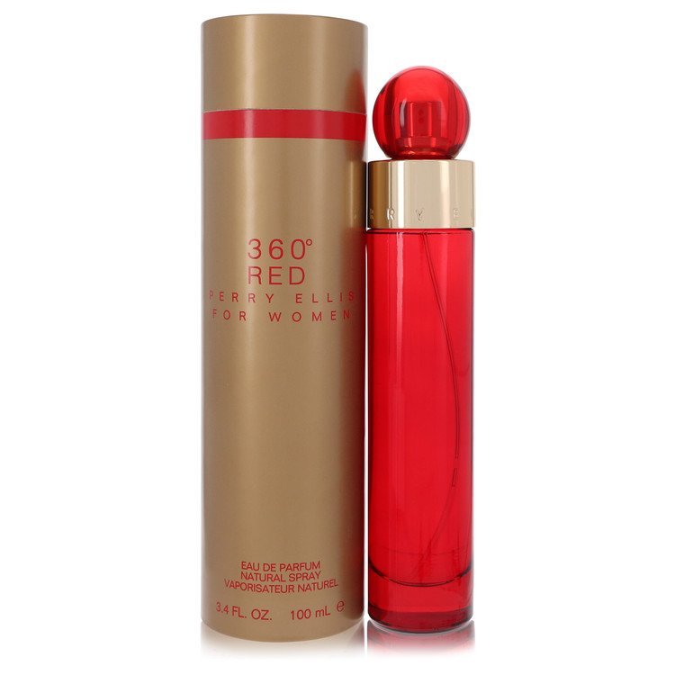 360° Red by Perry Ellis 3.4 Oz Eau De Parfum for Women