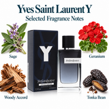 Y by Yves Saint Laurent 3.3 Oz Eau De Parfum Spray In Box for Men