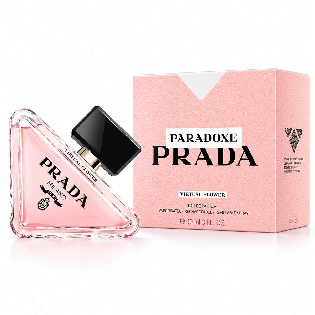 Paradoxe Virtual Flower by Prada 3 Oz Eau De Parfum for Women