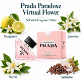 Paradoxe Virtual Flower by Prada 3 Oz Eau De Parfum for Women