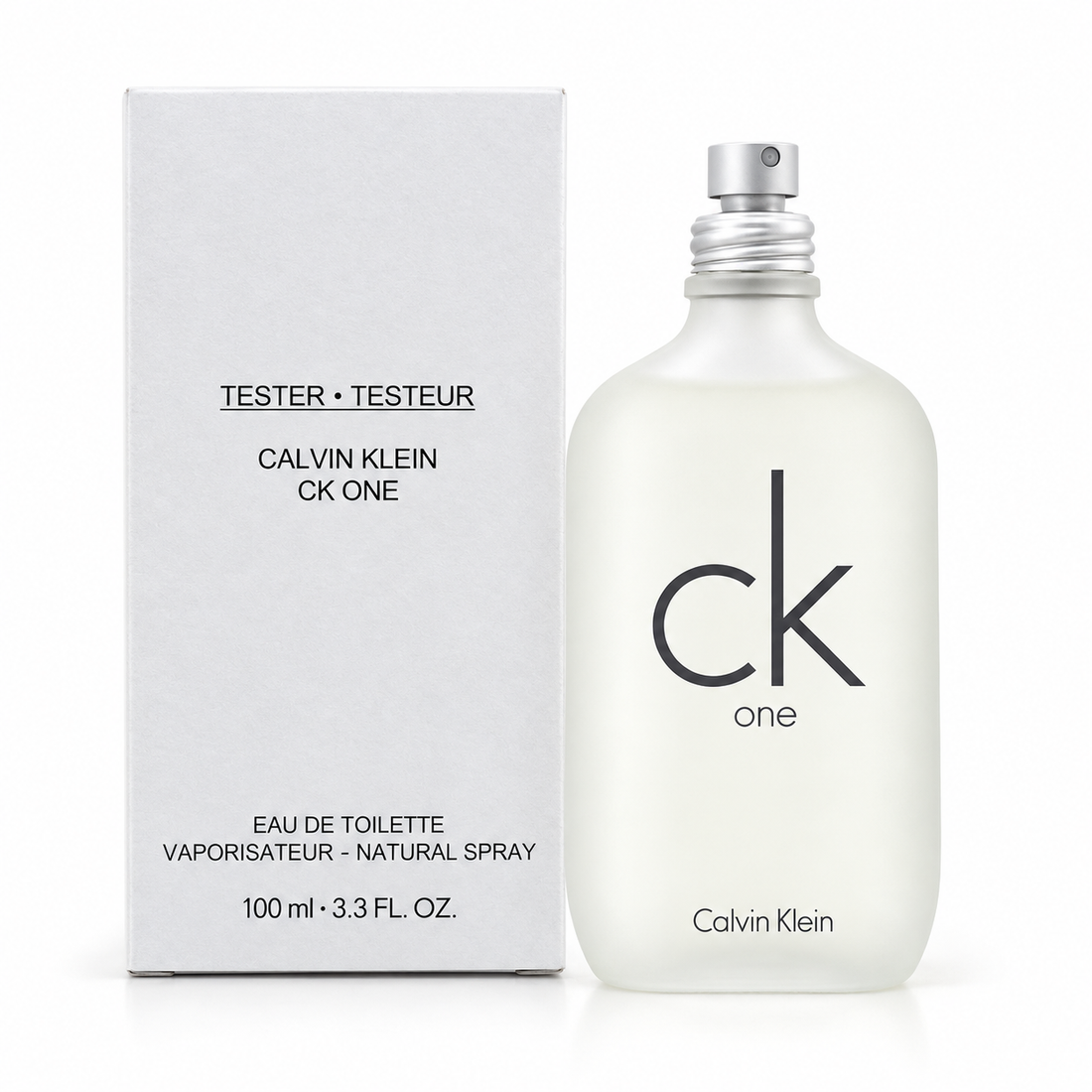 Ck One by Calvin Klein 3.4 Oz Eau De Toilette Spray for Unisex Tester