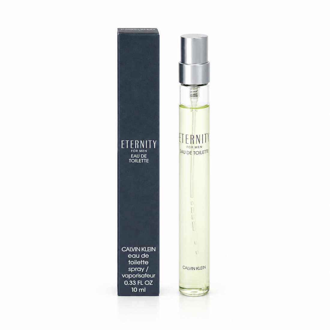 Eternity M Boxed by Calvin Klein 10 Ml Eau De Toilette Spray for Men Mini