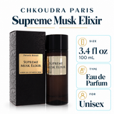 Supreme Musk Elixir by Private Blend 3.4 Oz Eau De Parfum Spray for Women
