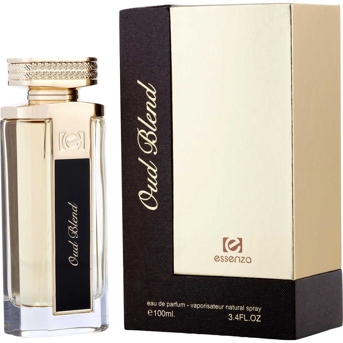 Afnan Essenza Oud Blend 3.4 Oz Eau De Parfum Spray *Niche* By Afnan For Unisex
