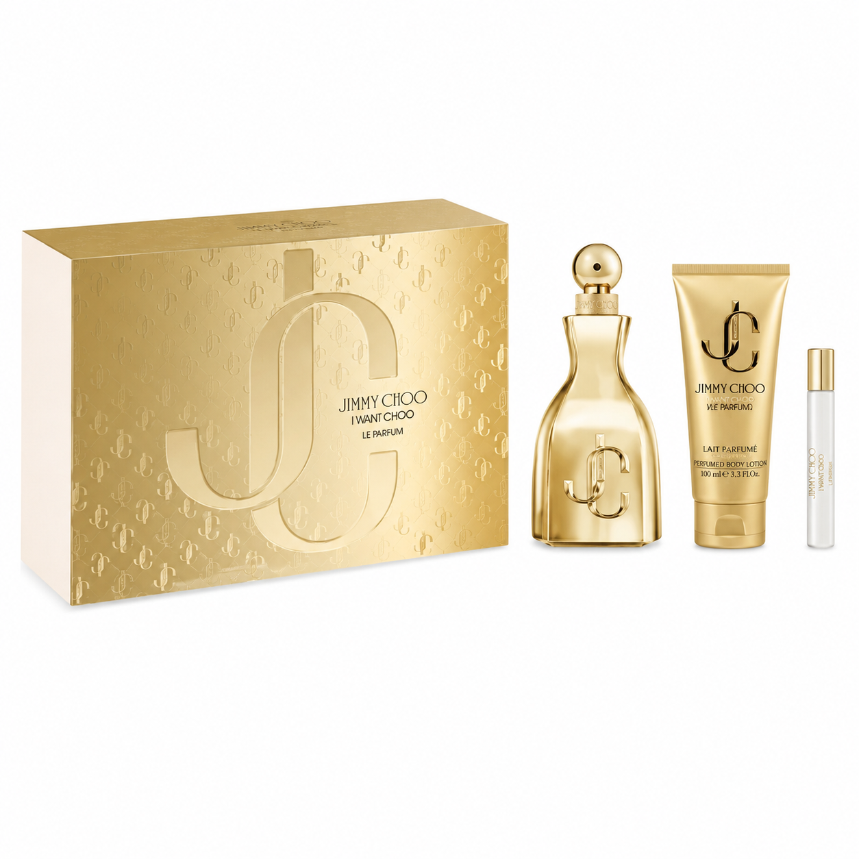 I Want Choo Le Parfum by by Jimmy Choo 3 pc Gift Set for Women