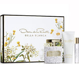 Perfume Oscar De La Renta Bella Blanca 3Pcset 3.4 Oz  EDP Spray / 3.4 Oz Bl / Mini for Women