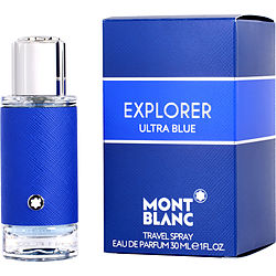 Mont Blanc Explorer Ultra Blue By Mont Blanc 1.0 Oz Eau De Parfum Spray For Men In Box