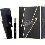 Bad Boy 3.4, Sg 3.4 by Carolina Herrera 0.34 Oz Eau De Toilette Spray for Men 3 Pc Set