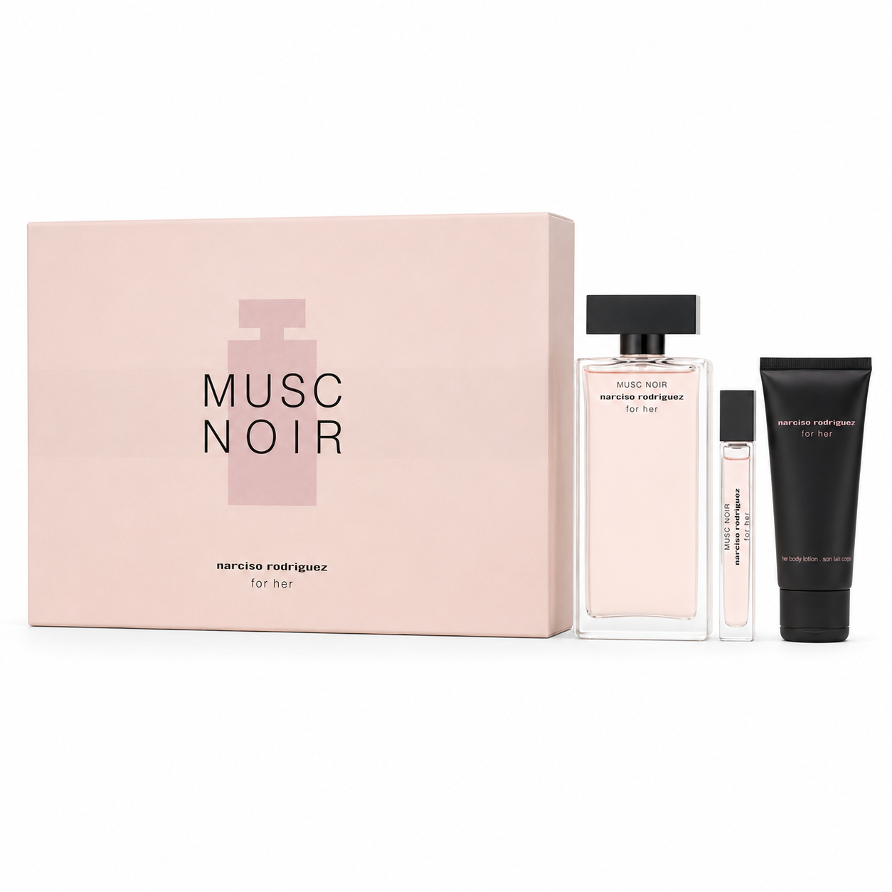 Narciso Rodriguez Musc Noir 3 Pc Gift Set for Women