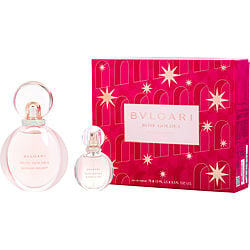 Rose Goldea Blossom Delight by Bvlgari 2.5 Oz Eau De Parfum Spray for Women 2 Pc Set