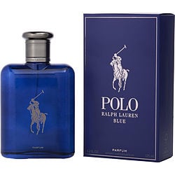 Ralph Lauren Polo Blue Parfum by Ralph Lauren 4.2 Oz Parfum Spray for Men