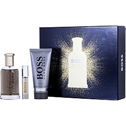 #6 Bottled 3.4 / Display Box by Hugo Boss 10 Ml Eau De Parfum Spray for Men 3 Pc Set