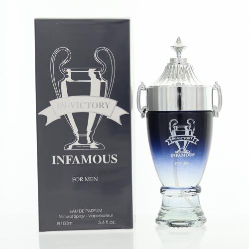 In-Victory Infamous By Fragrance Couture Cologne 3.4 Oz Eau De Parfum Spray For Men - Box