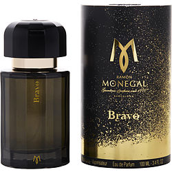 Perfume Ramon Monegal Bravo 3.4 Oz  EDP Spray (Round Box) for Unisex