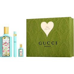 Gucci Flora Gorgeous Jasmine by Gucci Gift Set 3 Pcs for Women