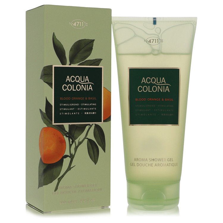4711 Acqua Colonia Blood Orange & Basil by 4711 6.8 Oz Shower Gel for Women