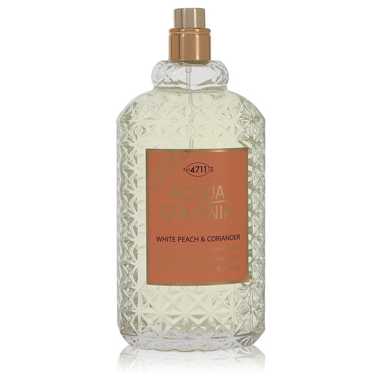 4711 Acqua Colonia White Peach & Coriander by 4711 5.7 Oz Eau De Cologne Spray (unisex Tester) for Women