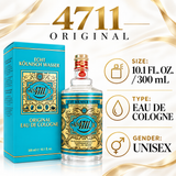 4711 Original by Muelhens 10.0 Oz Eau De Cologne Splash for Men