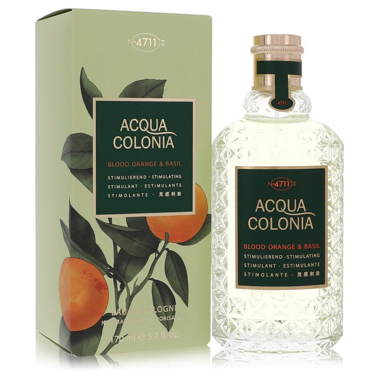 4711 Acqua Colonia Blood Orange & Basil by 4711 5.7 Oz Eau De Cologne Spray (unisex) for Women