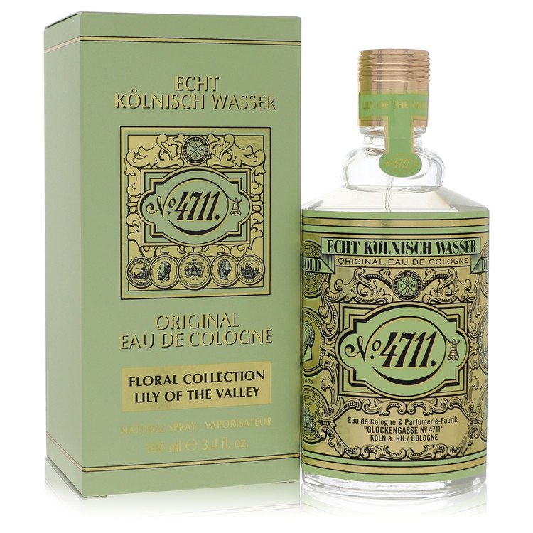 4711 Floral Collection Lily Of The Valley by 4711 3.4 Oz Eau De Cologne Spray (unisex) for Men
