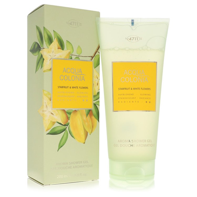 4711 Acqua Colonia Starfruit & White Flowers by 4711 6.8 Oz Shower Gel (unisex) for Women