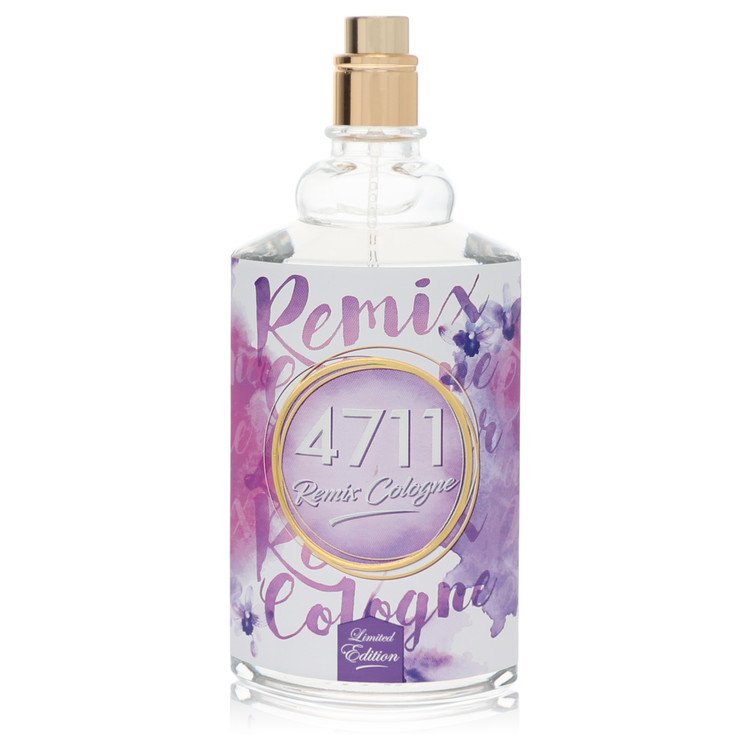 4711 Remix Lavender by 4711 3.4 Oz Eau De Cologne Spray (unixsex Tester) for Men