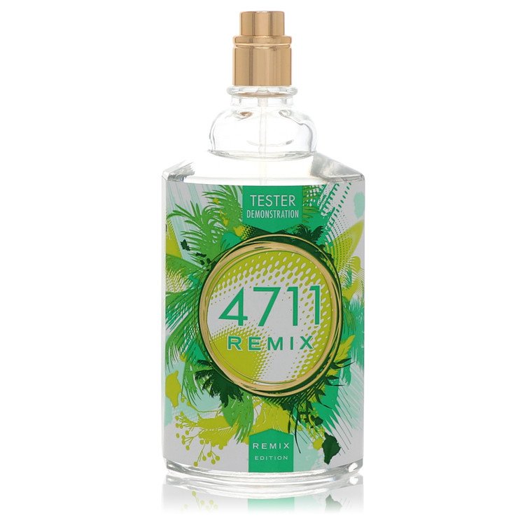4711 Remix Green Oasis by 4711 3.4 Oz Eau De Cologne Spray (unisex Tester) for Men