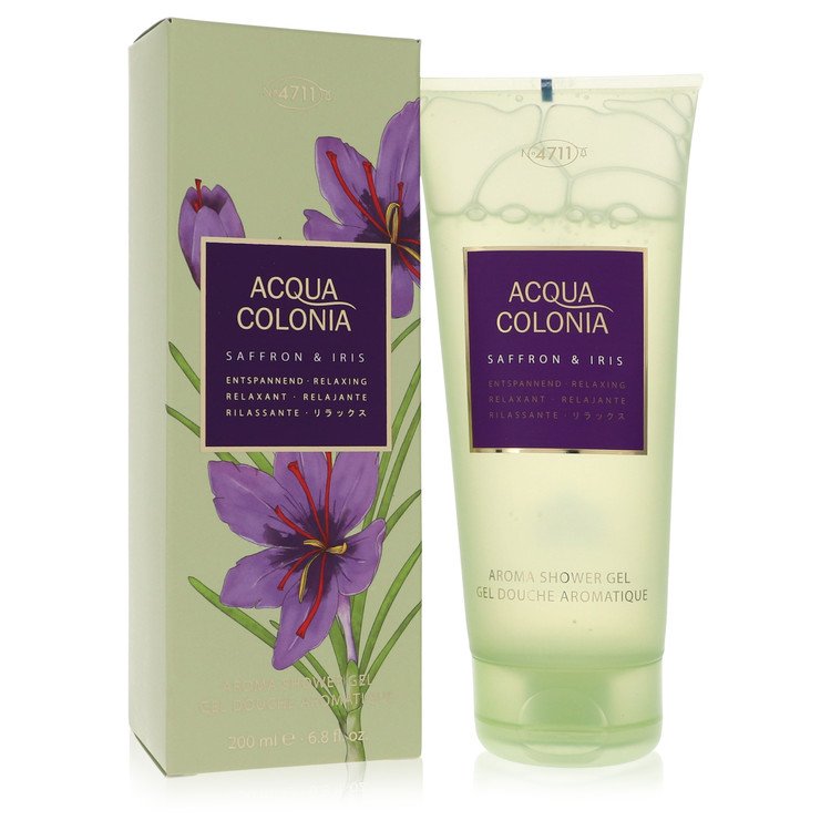 4711 Acqua Colonia Saffron & Iris by 4711 6.8 Oz Shower Gel for Women