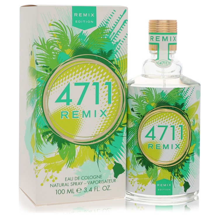 4711 Remix Green Oasis by 4711 3.4 Oz Eau De Cologne Spray (unisex) for Men