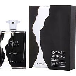 Royal Supreme The King By Lattafa 3.4 Oz Eau De Parfum Spray For Men In Box