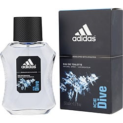 Adidas Ice Dive EDT Spray 1.7 Oz Cologne by Adidas for Men