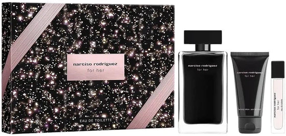 Narciso Rodriguez For Her by Narciso Rodrigez 3 Pcs Gift Set for Women