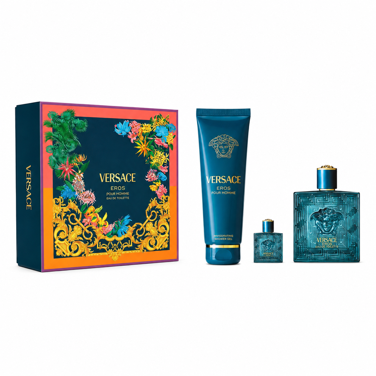 Versace Eros 3 pc Gift Set for Men