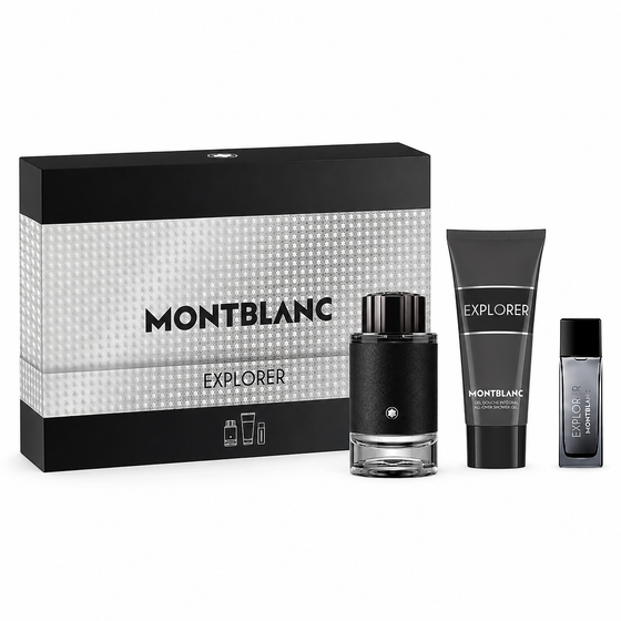 Mont Blanc Explorer 3 pc Gift Set for Men