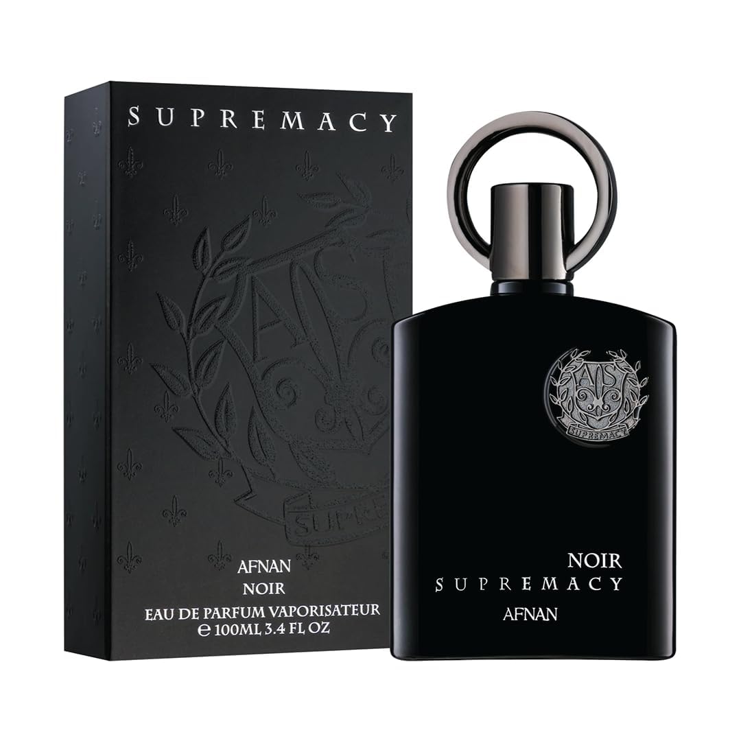 Supremacy Noir by Afnan 3.4 Oz Eau De Parfum Spray for Men