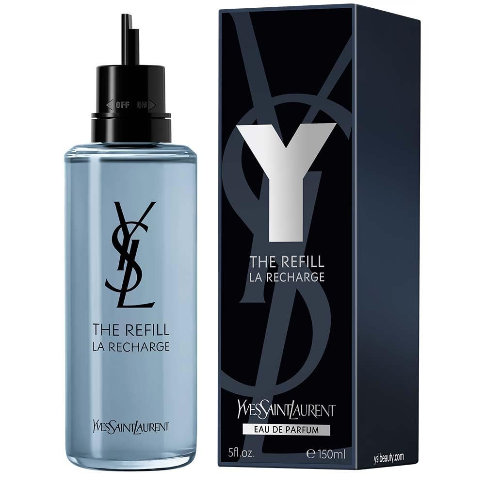 Y The Refill La Recharge by Yves Saint Laurent 5 Oz Eau De Parfum Sprayf Or Men