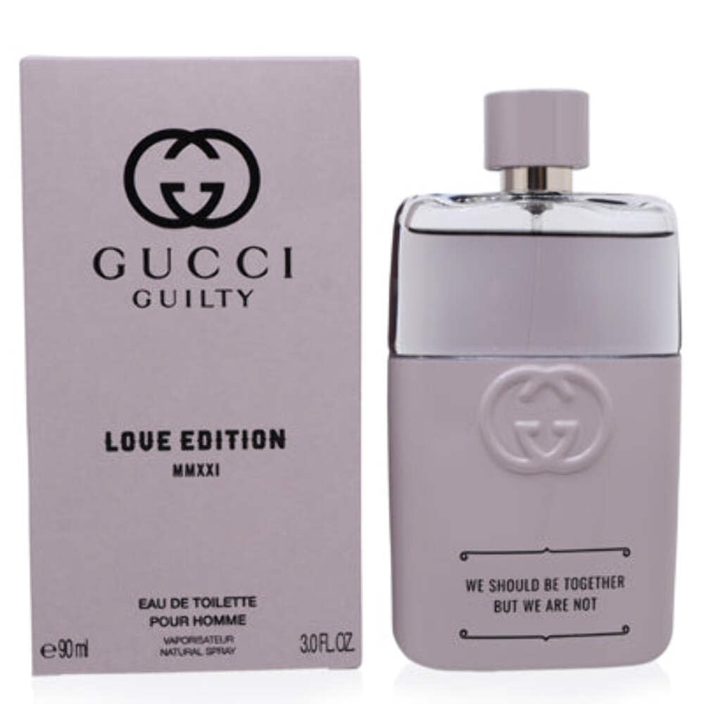 Gucci Guilty Love Edition Mmxxi by Gucci 3 Oz Eau De Toiette Spray for Men