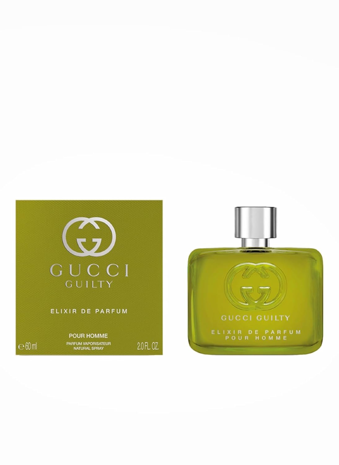 Gucci Guilty by Gucci 2 Oz Elixir De Parfum Spray for Men