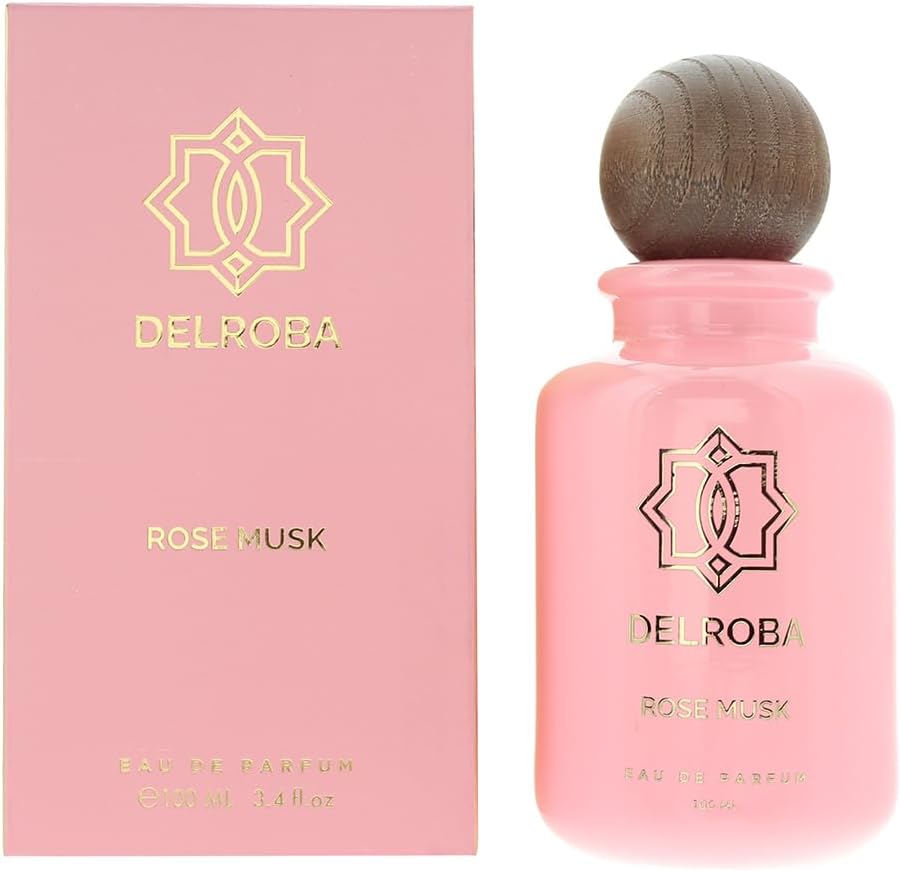 Delroba Rose Musk by Delroba 3.4 oz Eau De Parfum Spray for Women