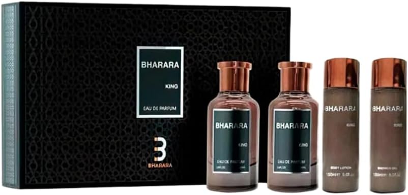 Bharara King by Bharara Gift Set 4 Pcs for Men