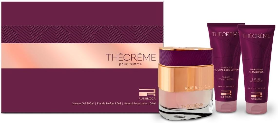 Theoreme Pour Femme by Rue Broca Gift Set 3 Pc for Women
