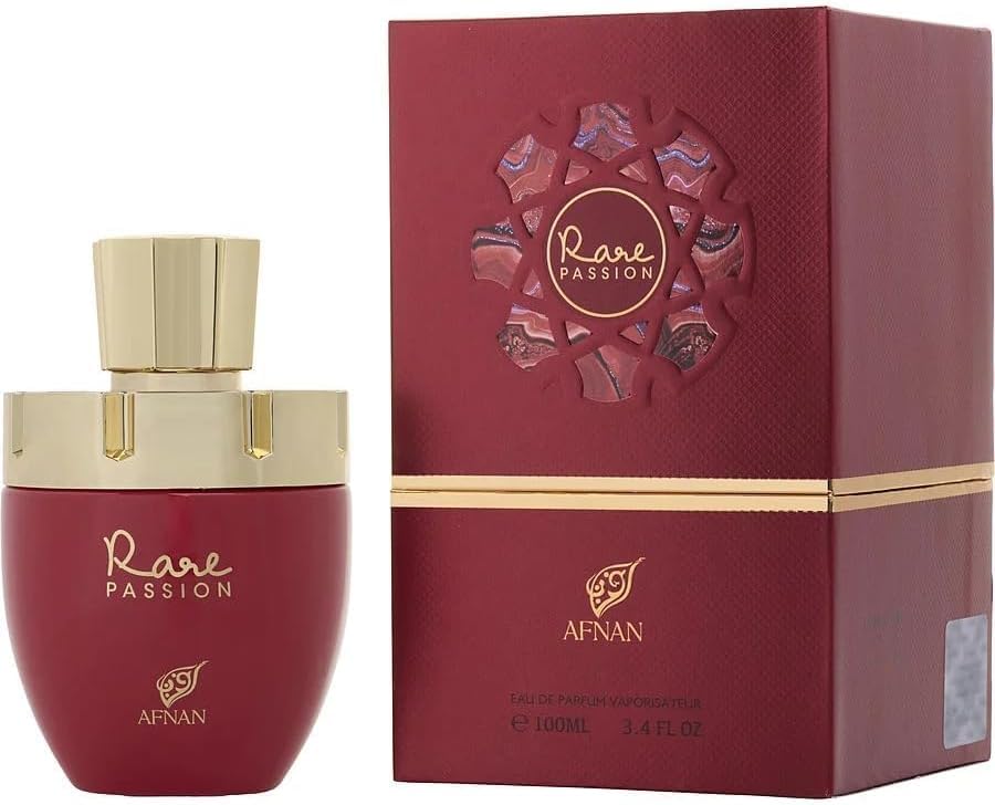 Rare Passion by Afnan 3.4 Oz Eau De Parfum Spray for Women
