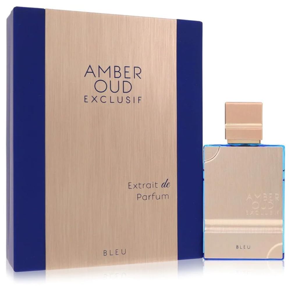 Amber Oud Exclusif Bleu by Al Haramain 2 Oz Extrait De Parfum Spray for Unisex