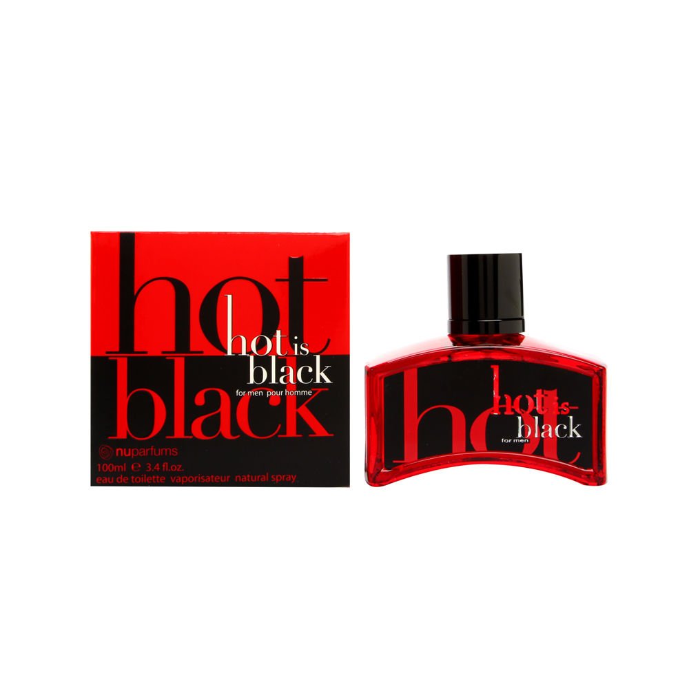 Hot Is Black by Nuparfums 3.4 Oz Eau De Toilette Spray for Men