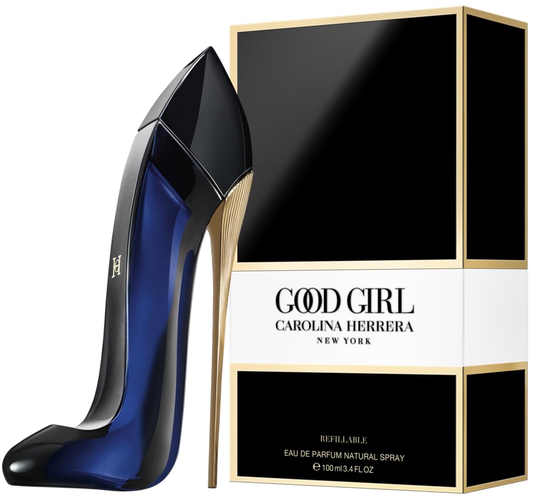 Good Girl by Carolina Herrera 3.4 Oz Eau De Parfum Spray Refillable for Women