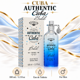 Authentic Bold by Cuba 3.4 Oz Eau De Toilette Spray for Men
